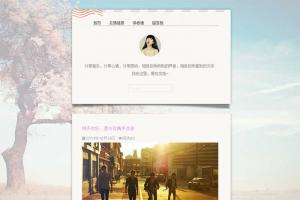WordPress博客主题:单栏CelineDion小清新主题分享
