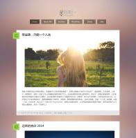WordPress响应式单栏主题《presence》下载