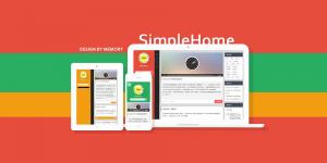 WordPress博客主题:响应式SimpleHome 2.0主题