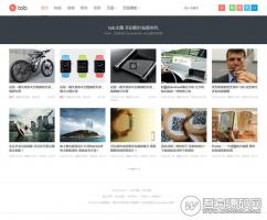 Wordpress主题：Tob0.8版，大前端出品自适应博客、图片、视频主题，4套内容页模板