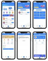 全新UI界面的霸屏天下微信抖音快手关注点赞任务平台源码
